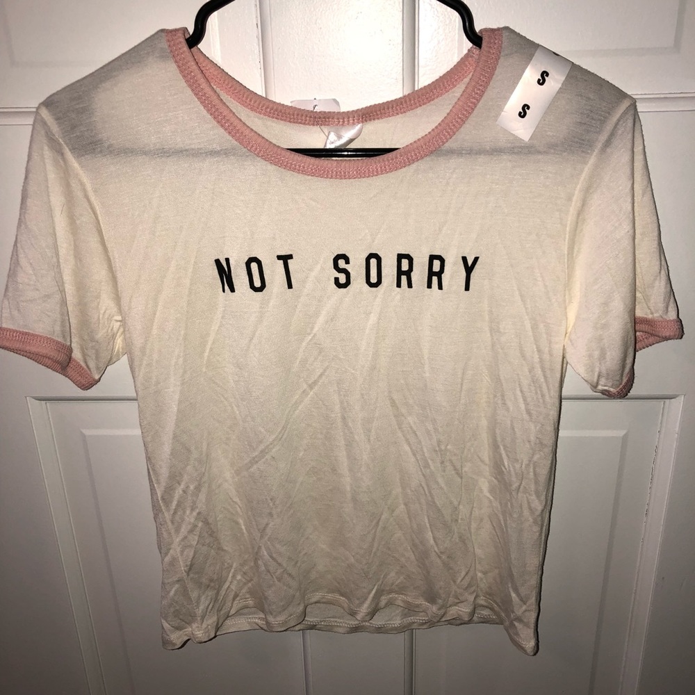 ZUMIEZ Not Sorry Top